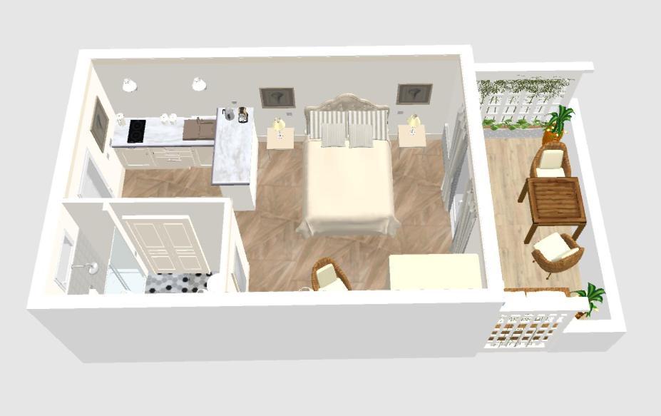Maridea Casa Vacanza- Le Alcove Sul Mare Suites ポンツァ 部屋 写真