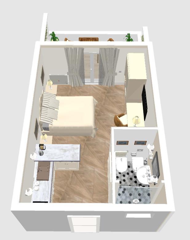 Maridea Casa Vacanza- Le Alcove Sul Mare Suites ポンツァ 部屋 写真