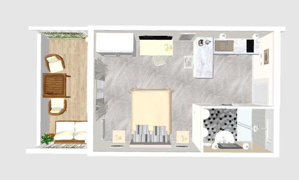 Maridea Casa Vacanza- Le Alcove Sul Mare Suites ポンツァ 部屋 写真