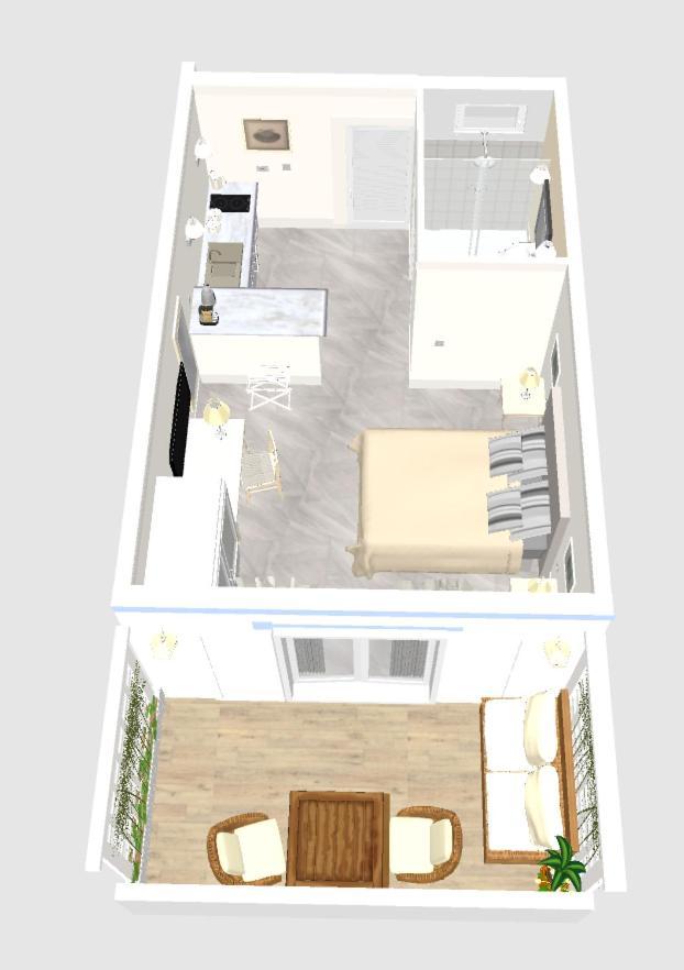 Maridea Casa Vacanza- Le Alcove Sul Mare Suites ポンツァ 部屋 写真